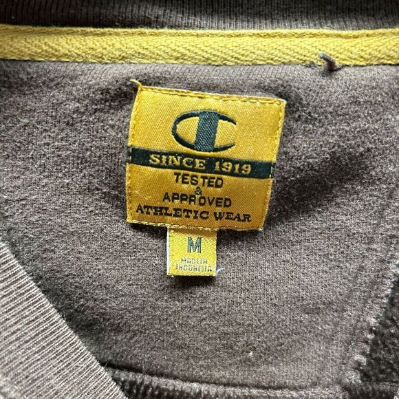 Champion Size Medium (M) Brown Sweatshirt - Picture 3 of 4